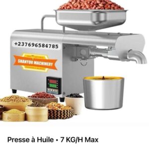 PRESSE A HUILE, 4-7 KG/H Max
