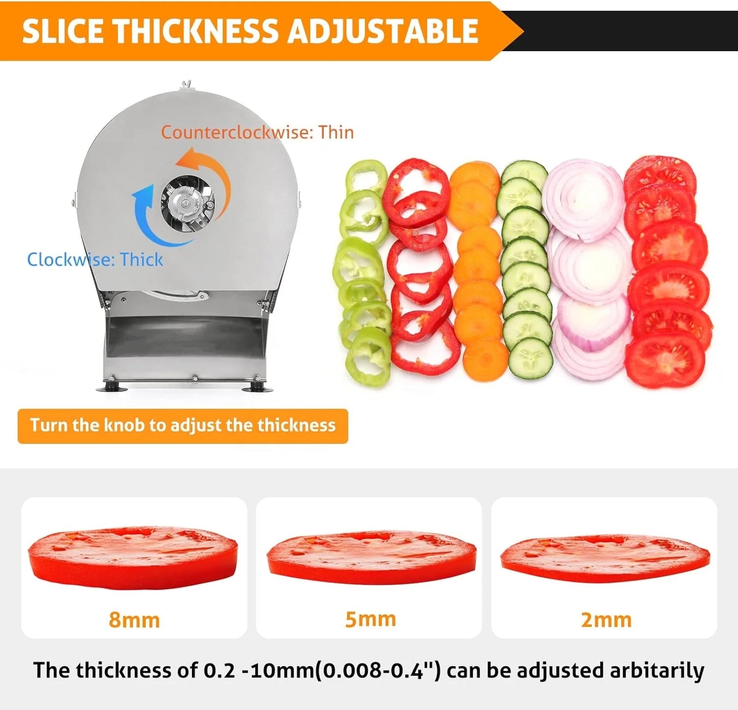 Trancheuse Electrique Pro Chips, Fruits & Légumes